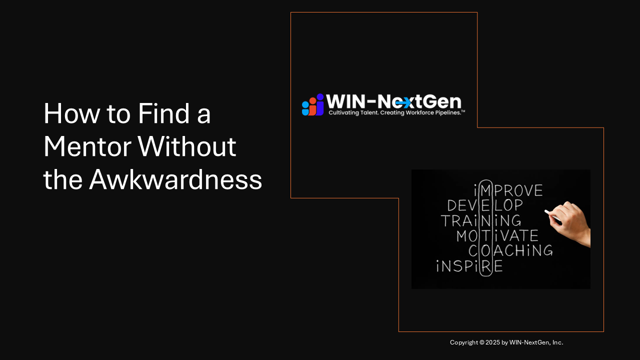 Finding a Mentor Doesnt Need to be Awkward