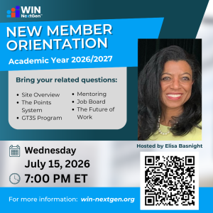 New member orientation, July 15, 2026 feature image with Elisa Basnight featured