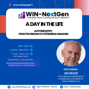 A day in the life with Joe McCue flyer