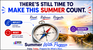 Weekly Message - Make this Summer Count