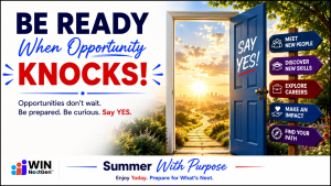 Be Ready When Opportunity Knocks