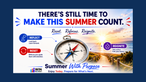 Weekly Message - Make this Summer Count